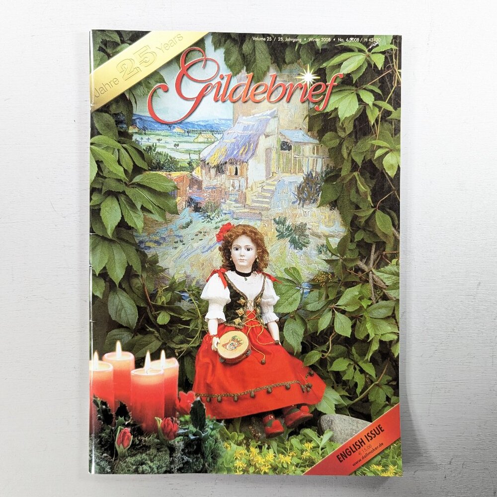 GILDEBRIEF Dollmaking Magazine 4-2008, English Issue, historical costume design